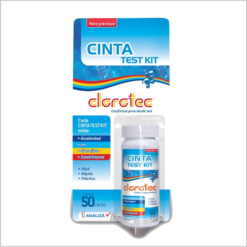 Test Kit Hth Clorotec  50 Cintas