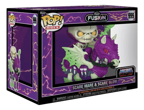 Funko Pop Scare Mare & Scare Glow #999 Motu Fusion (Usado)