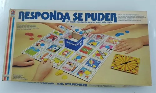 Estrela Jogo Responda Se Puder 1990, Playtoy Brinquedos