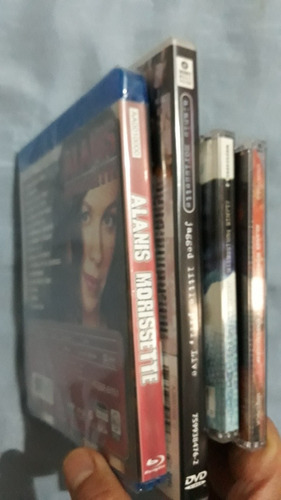 Dvd+blu-ray+cd Alanis Morissette Jagged Little Pill/live A3