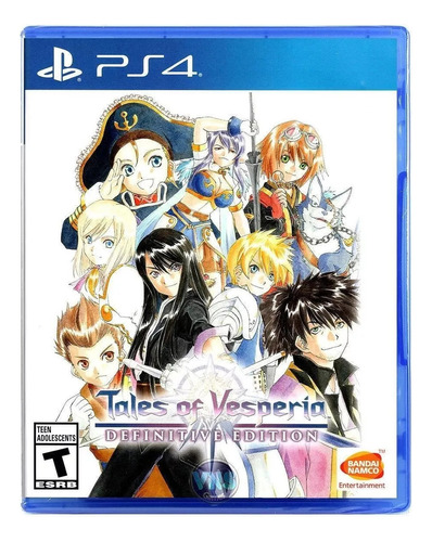 Tales Of Vesperia Definitive Edition Ps4 Midia Fisica