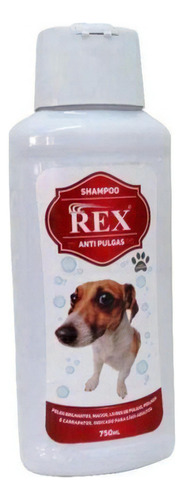 Shampoo Para Cachorro Rex Anti-pulgas 750ml