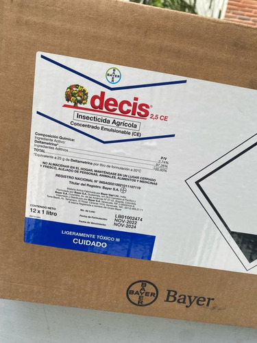 Decis - Deltametrina Insecticida De Uso Agricola