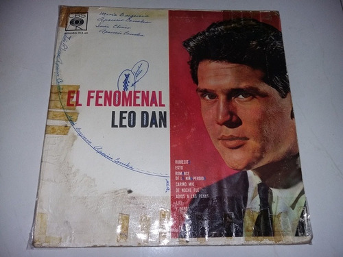 Lp Vinilo Disco Acetato Vinyl El Fenomenal Leo Dan