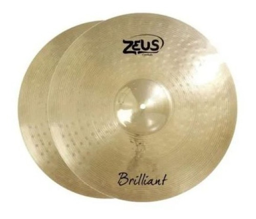 Imagem 3 de 4 de Pratos Hihat Zeus 13 Brilhant Liga B20 Chimbal Linha Pró