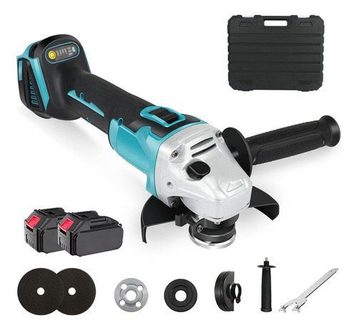 1200W Lixadeira Esmerilhadeira 12000rpm 2 Baterias De Lítio Angular Recarregável 48v