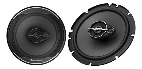 Parlantes Pioneer Ts-a1678s De 320 Watts De Potencia Negro