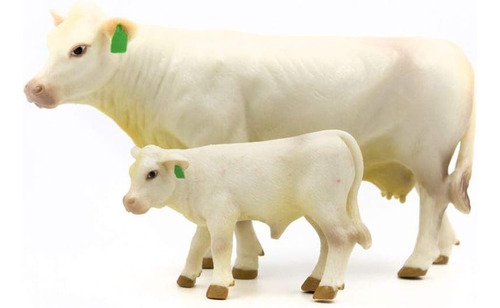 Little Buster Toys Charolais - Par De Vacas Y Pantorrillas,