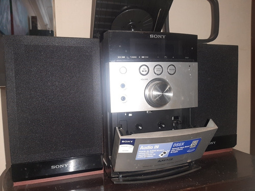 Imagen 3 de 8 de Minicomponente Equipo Musica Parlantes Cd Casette Mp3 Sony