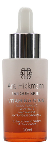 Serum Vitamina C Unique Skin 30ml Ana Hickmann Tom Do Primer Coral-claro