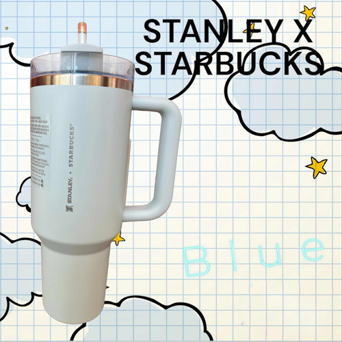 Vaso Stanley X Starbucks Cinderella Blue Usa