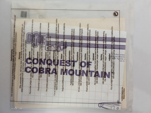 Gijoe Conquest Of Cobra Mountain (Usado)