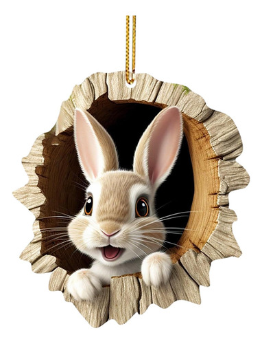 2 Letrero Colgante Para El Día De Pascua, Colgante Estilo C