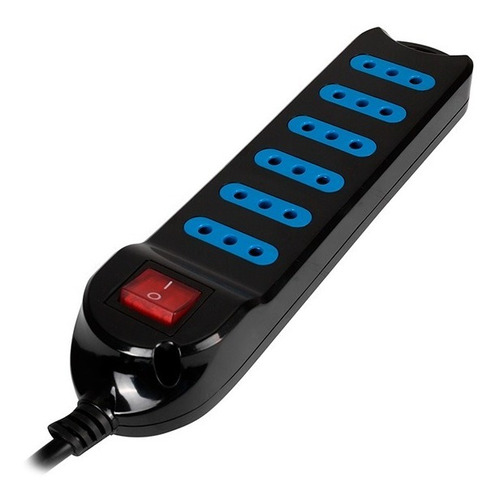 Alargador Xt30 6 Pos 5 Metros Negro Fj