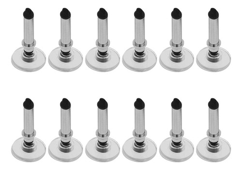 Lápiz Capacitivo Universal Jizlan, 12 Unidades, Plateado, Re