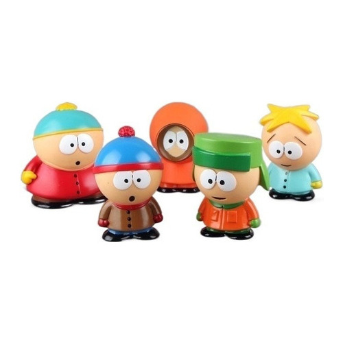 Figura Modelo Stan Kyle Eric Kenny De South Park De 5 Piezas