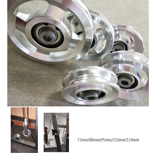 Guía De Ruedas De Bloque De Polea De Construcción 110 Mm