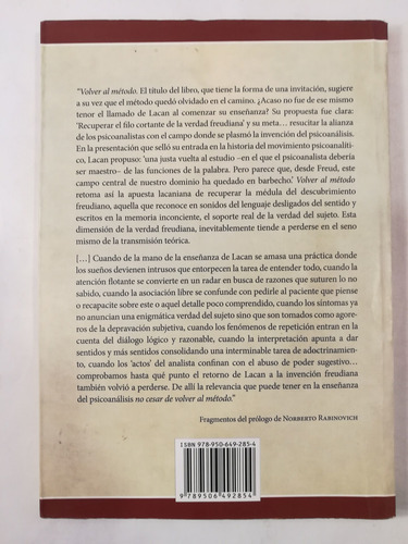 Imagen 2 de 3 de Volver Al Método, Gabriela Insúa, Letra Viva