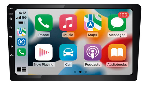 Central Multimídia Tela Vidro 9'' Carplay Sem Fio Rs-915br