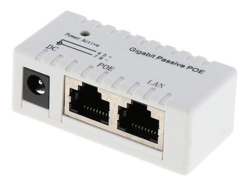 12-52v Inyector Poe Ethernet Para Cámara Ip / Ap
