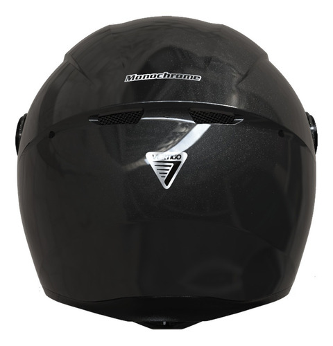 Imagen 5 de 6 de Casco Integral V50 Monochrome Negro Brillante Talle Xl Cuota