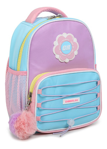 Chimola Mochila Espalda Colorblock Girl 12 Pulgadas Fs55