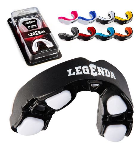 Legenda Protector Bucal Deportivo Con Funda, Protector Bucal