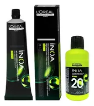 Comprar Kit Inoa Coloração 6.13 Louro Esc Cinza Dou +ox 20vol Loreal