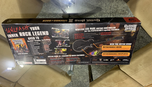 Guitarra Guitar Hero Les Paul Ps5 Ps4 Ps3 Pc (Usado)
