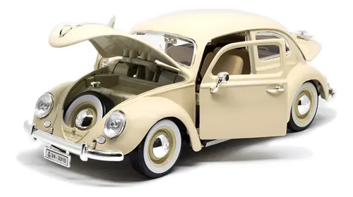 Fusca Volkswagen Kaffer-Beetle 1955 1:18 Maisto | Shopee Brasil