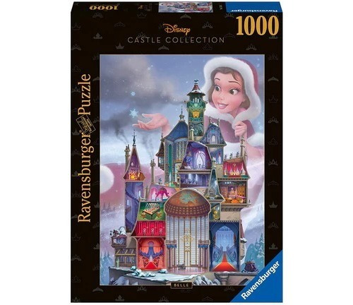 Rompecabezas Ravens 17334 Castillo Disney: Bella  1000 Pzas