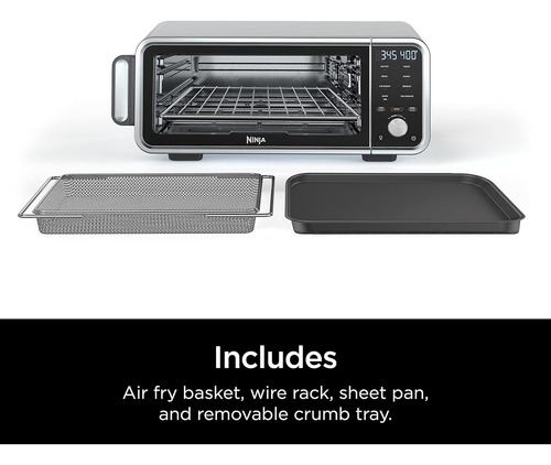 Forno Digital De Bancada 8 Em 1 Ninja Sp201 Air Fry Pro C...