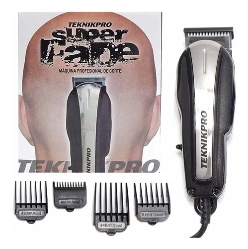 Maquina Cortadora De Pelo Profesional Teknikpro Super Fade