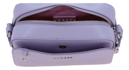 Bolso Tipo Crossbody Gorétt By Chenson Lizzie P25 Lila Lisa Níquel Lila