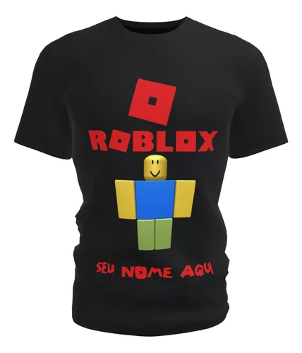 Camisa Do Roblox Noob Avatar Blusa Pronta Entrega