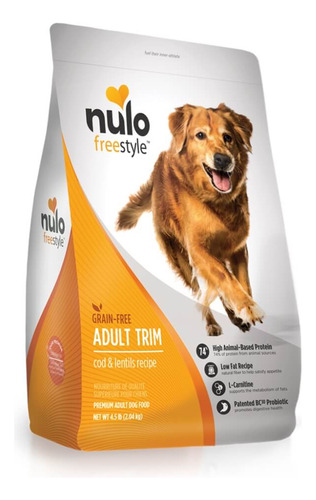 Nulo Comida Perro Nulo Grain Free Trim Peso Saludable Bacala