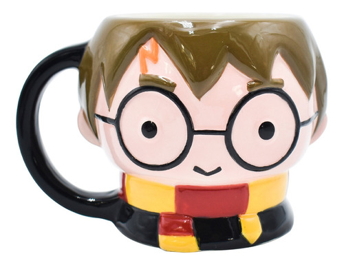 Taza 3d Café Cerámica Coleccion  Harry Potter Hogwarts 11oz 