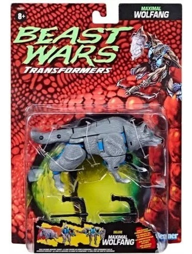 Transformers Vintage Beast Wars Maximal Wolfang Figura Lobo