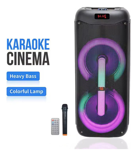 Parlante Portátil Bluetooth 2*8 Altavoz+tweeter+1mic Jwk