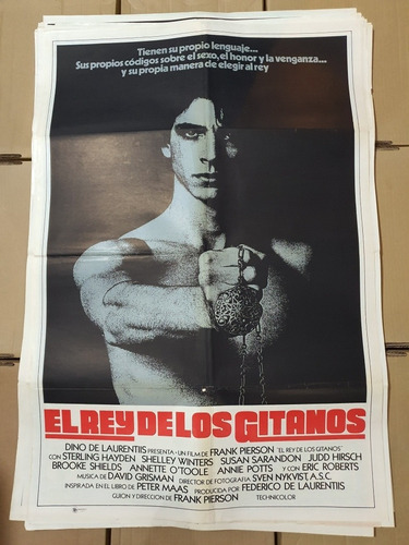 Afiche Cine Original-nuevo-1019- El Rey De Los Gitanos- 