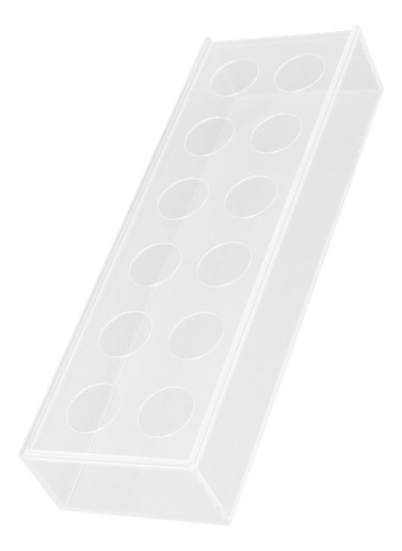 Centro De Mesa Floral Rectangular De Acrílico Transparente P