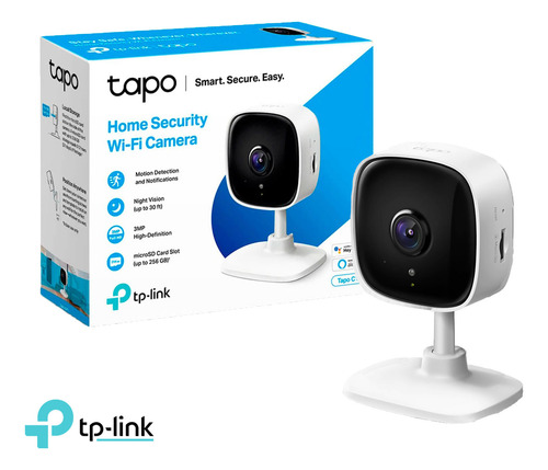Cámara De Seguridad Wi-fi Tp-link Tapo C110 3mp Interior