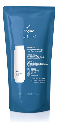 Acondicionador Lumina Repuesto Cabello Liso 300ml- Natura