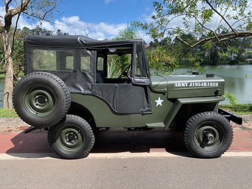 Jeep Willys Cj3-b - Cara De Cavalo - 1954 - Colecionável