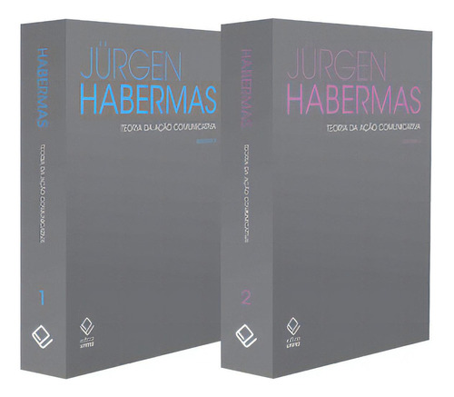 Teoria Da Ação Comunicativa - 2 Volumes: Racionalidade Da Ação E Racionalização Social | Para A Crítica Da Razão Funcionalista, De Habermas, Jürgen. Editora Unesp, Capa Mole Em Português, 2022