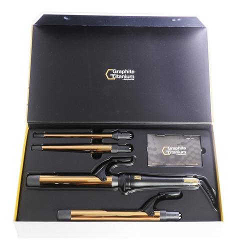 Set Babyliss Multybuclera Rizador Iónico Graphite Titanium