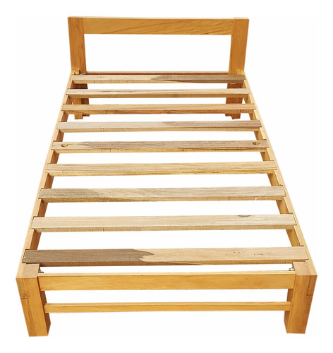 Cama Plaza Y Media,madera Capirona,modelo 601