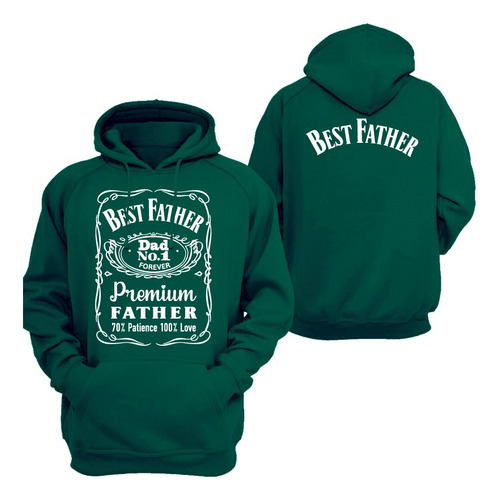 Dia Del Padre - Best Father - Poleron Canguro