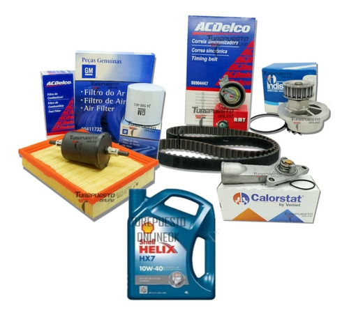 Kit Distribucion Aceite Filtros Chevrolet Corsa 1.4 Classic