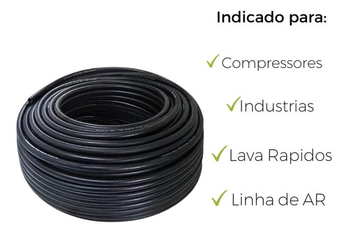 Mangueira Oliplas 1/2 Hidro-água 300psi 25 Metros